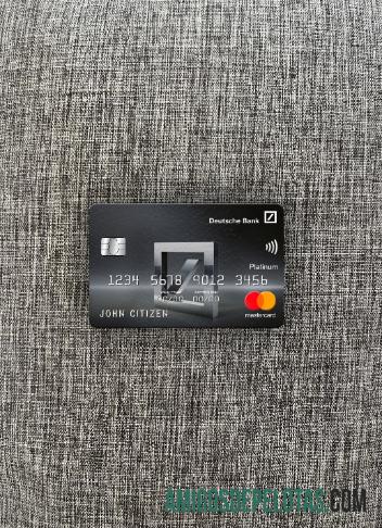 México Deutsche Bank Mastercard Platinum Photolook Front exemplo real